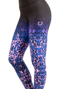 Leopard Violet High Waisted Pant - wiinkbcn