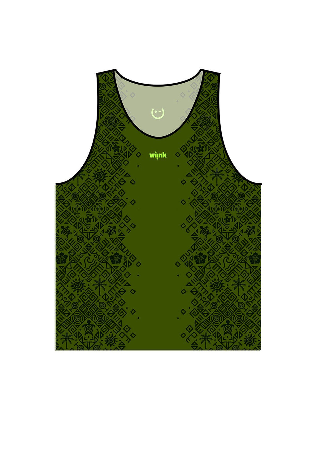 Men Tank Top Ethnic Militar - wiinkbcn