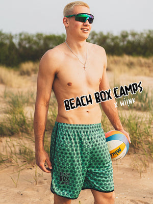 Men’s Green Short Beach BOX Camps - wiinkbcn