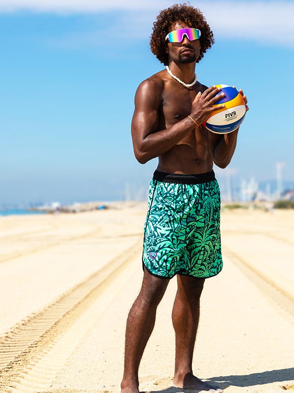 Men’s Short Ubud Green Water - wiinkbcn