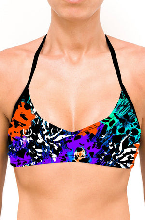 Sport STRONG Top Bikini Lilac Animals - wiinkbcn