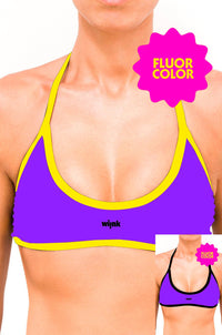 Sport Top Bikini Fluor Lilac - wiinkbcn