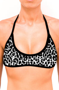 Sport Top Bikini Real Leopard - wiinkbcn