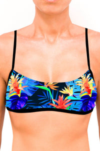 Top bikini Bandeu Forest Blue - wiinkbcn