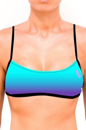 Top bikini Bandeu Gradient Light Blue - wiinkbcn