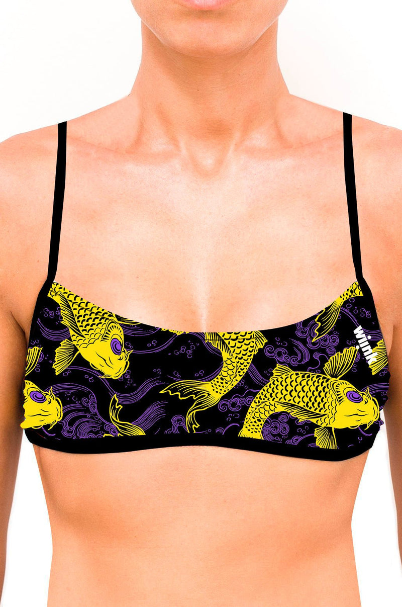 Top bikini Bandeu Japon Yellow - wiinkbcn