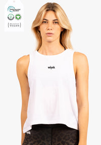 White Tank Top - wiinkbcn