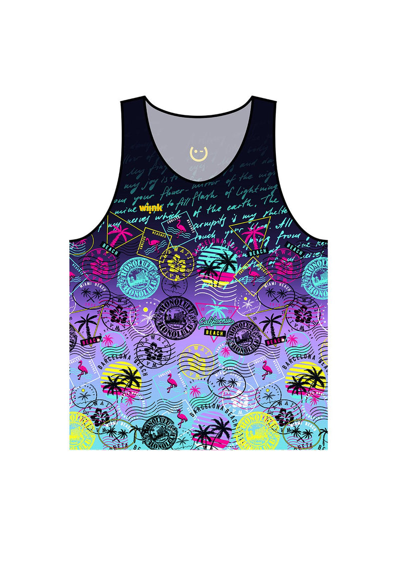 Men Tank Top Travel - wiinkbcn