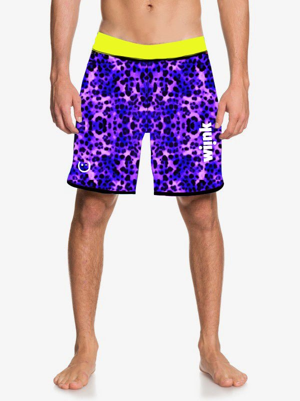 Men’s Short Leopard Violet - wiinkbcn