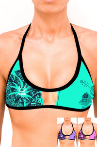 Cut Out Top Bikini Basic Flowers - wiinkbcn