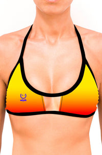 Cut Out Top Bikini Gradient Orange - wiinkbcn