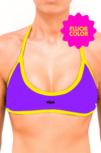 Sport Top Bikini Fluor Lilac - wiinkbcn