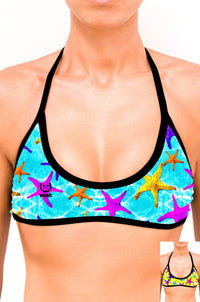 Sport Top Bikini Sea Stars - wiinkbcn