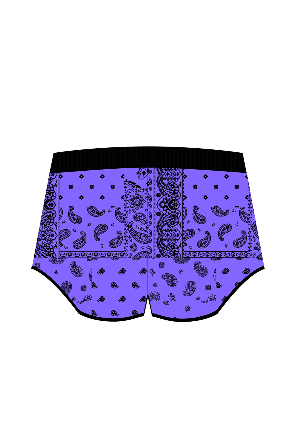 Woman’s Shorts Bandana Lilac - wiinkbcn