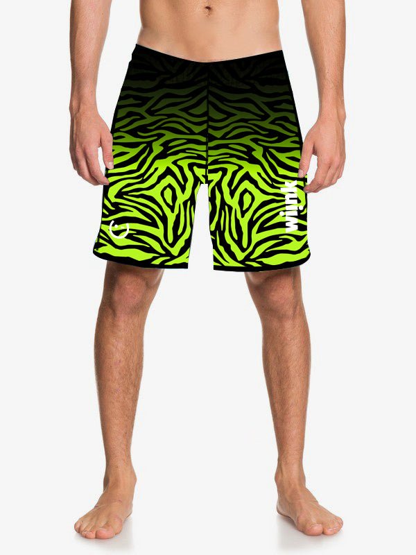 Men’s Beach Volleyball Short Zebra Green - wiinkbcn