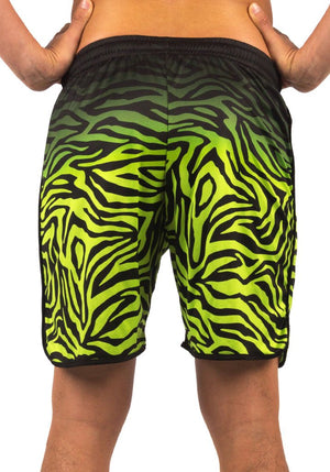 PRO Men’s Beach Volleyball Short Zebra Green - wiinkbcn