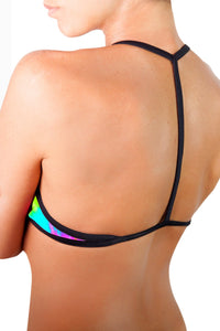 Reversible Sport Top Bikini Rainbow - wiinkbcn
