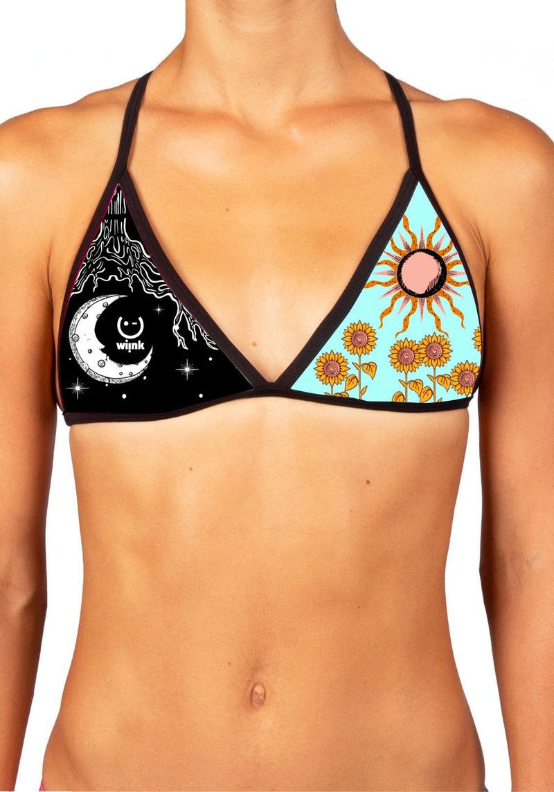 Reversible Triangle Bikini Top SunMoon - wiinkbcn