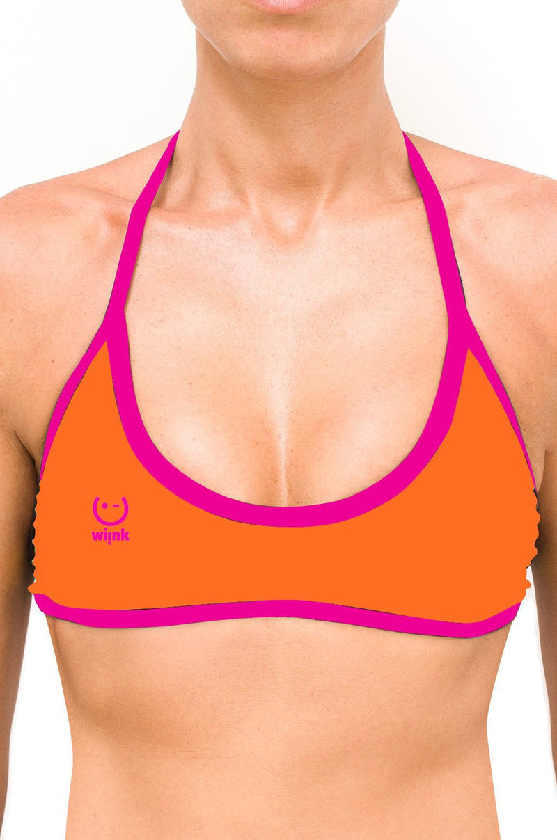Sport Top Bikini Orange Fluor - wiinkbcn