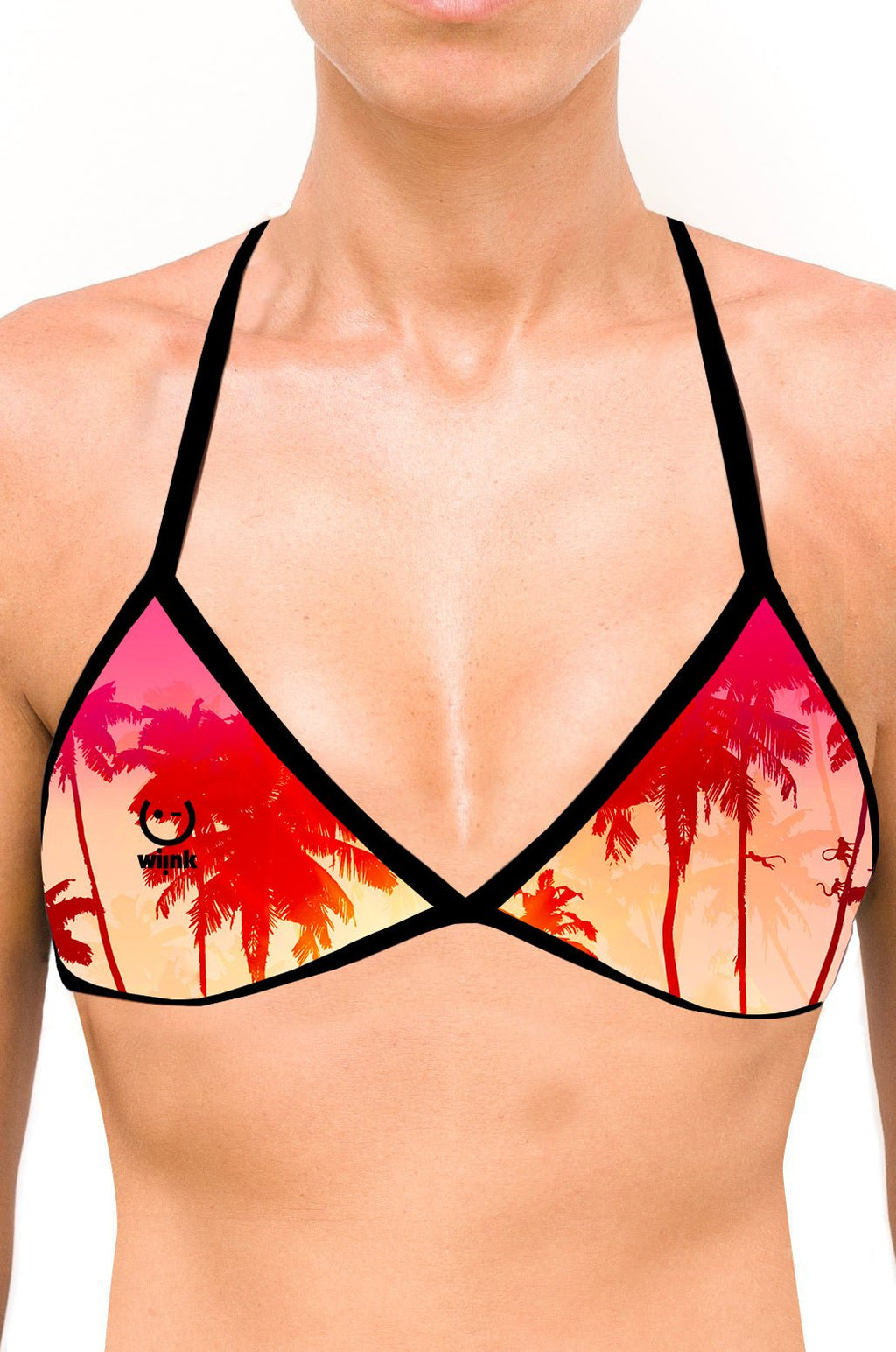 Triangle Bikini Top Tropical Sunset - wiinkbcn