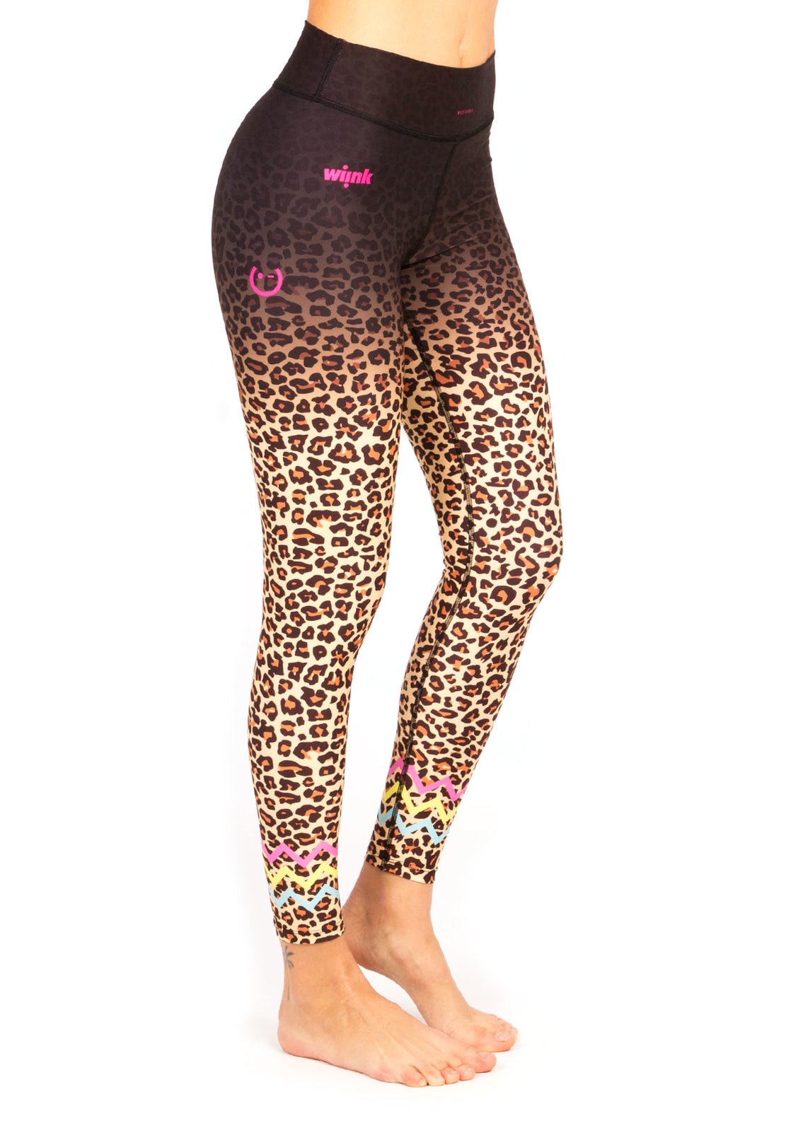 Fierce Cheetah High Waisted Leggings